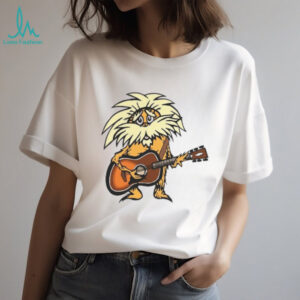 The Lorax Playing Guitar Grateful Dead Style Mashup T Shirt