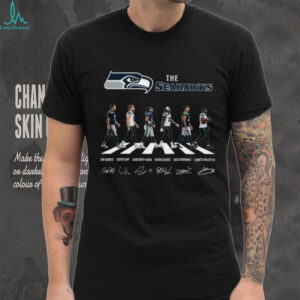 The Seattle Seahawks Abbey Road Signatures T Shirt