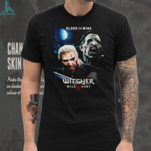 The Witcher 3 Wild Hunt Blood and Wine Geralt Vampire Graphic T Shirt