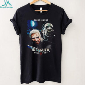 The Witcher 3 Wild Hunt Blood and Wine Geralt Vampire Graphic T Shirt