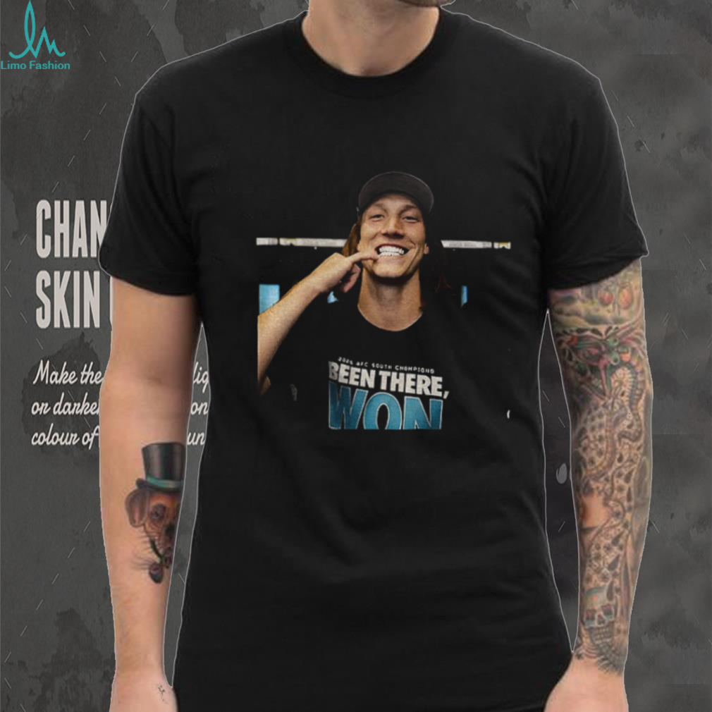 Trevor Lawrence Teeth Grillz Lawrence AFC celebration shirt Trevor Lawrence Teeth Grillz Lawrence AFC celebration shirt