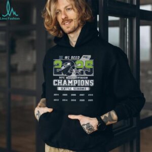 Seattle Seahawks NFC West Division Champions T Shirt