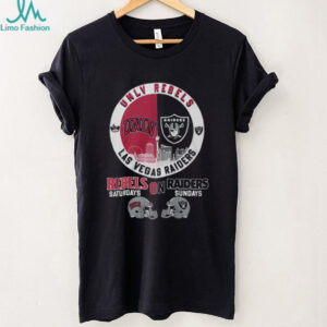 UNLV Rebels & Las Vegas Raiders Rebels on Raiders Crossover Tee