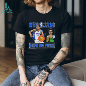 VJ Edgecombe Philadelphia 76ers NBA Jam Shirt
