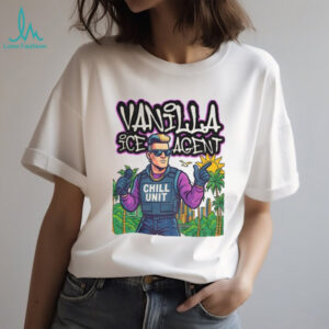 Vanilla Ice Agent chill unit meme Pop Culture parody shirt