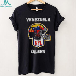 Venezuela Oilers helmet NFL Football parody shirt