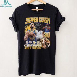 Vintage Stephen Curry Black NBA Golden State Warriors Shirt