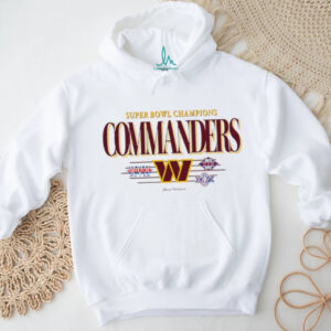 Washington Commanders Super Bowl Champions XVII XXI XXVI vintage shirt