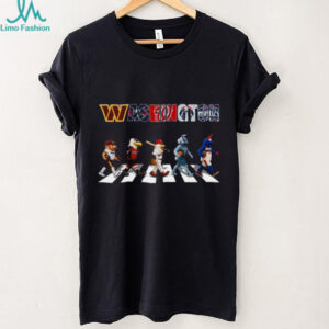 Washington D.C. Sports Mascots Abbey Road T Shirt