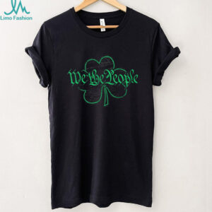 We The People Shamrock Patriotic Irish Constitution Clover T Shirt