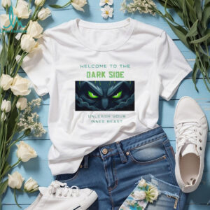 Welcome To The Dark Side Unleash Your Inner Beast Owl Graphic T Shirt Welcome To The Dark Side Unleash Your Inner Beast Owl Graphic T Shirt