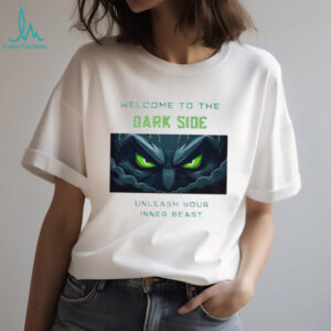 Welcome To The Dark Side Unleash Your Inner Beast Owl Graphic T Shirt