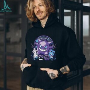 We're Ghostin' You Gengar and Mimikyu Halloween Ghost Pokémon T Shirt