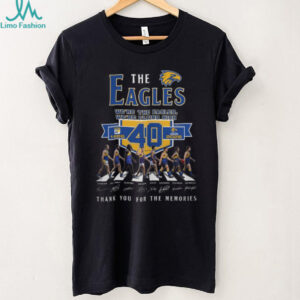 West Coast Eagles 40 Seasons (1986 2026) Commemorative T Shirt