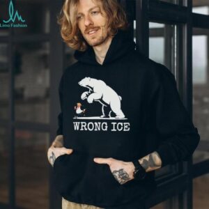 Wrong Ice Trump Polar Bear Political Satire T Shirt