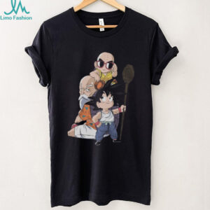 Young Goku Krillin Master Roshi Vintage Anime Tee Young Goku Krillin Master Roshi Vintage Anime Tee