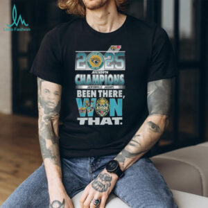 Jacksonville Jaguars AFC South Champions 2025 Been There, Won That T Shirt