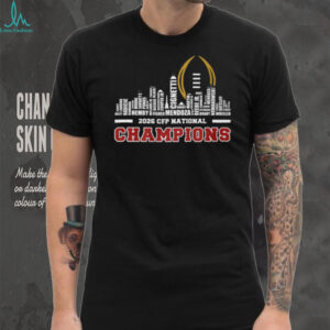 2026 Cfp National Champions Player Name Roster Shirt