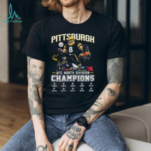 Pittsburgh Steelers AFC North Division Champions T Shirt