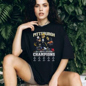 Pittsburgh Steelers AFC North Division Champions T Shirt Pittsburgh Steelers AFC North Division Champions T Shirt