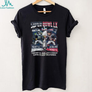 Super Bowl LX 2026 Seattle Seahawks vs New England Patriots Matchup Shirt