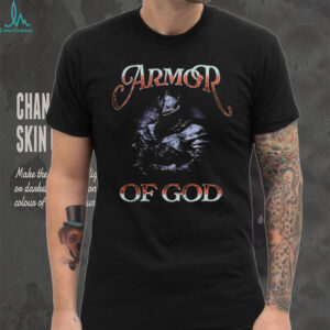 Armor Of God Christian Knight Crusader Faith Graphic T Shirt
