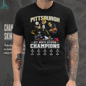 Pittsburgh Steelers AFC North Division Champions T Shirt