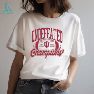 Indiana Hoosiers 2025 Undefeated National Champions Vintage Football Tshirt