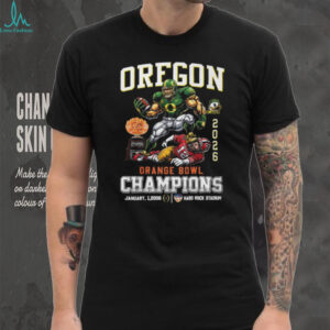 Oregon Ducks 2026 Orange Bowl Champions T Shirt