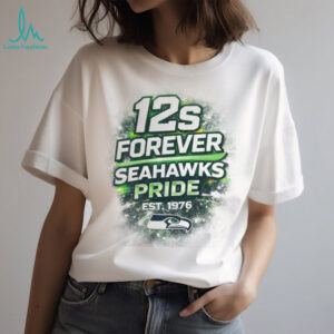 12s Forever Seattle Seahawks Pride Est. 1976 Distressed Fan Shirt