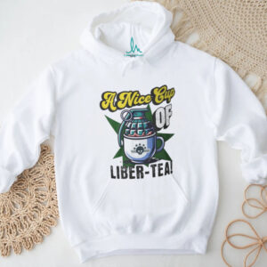 A Nice Cup of Liber Tea Helldivers Grenade Mug Graphic Shirt A Nice Cup of Liber Tea Helldivers Grenade Mug Graphic Shirt