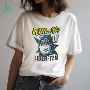 A Nice Cup of Liber Tea Helldivers Grenade Mug Graphic Shirt
