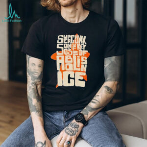 Abolish ICE Typography Starfish Political Statement Graphic Tee