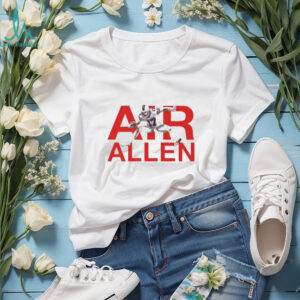 Air Allen Josh Allen Buffalo Football Leap Signature T Shirt