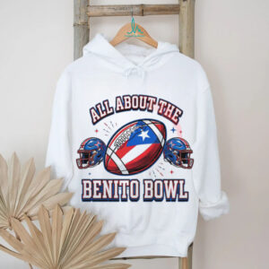 All About The Benito Bowl Puerto Rico Football Helmet T shirt