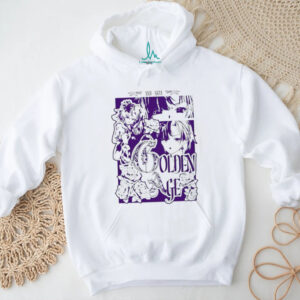 Anime Manga Style “Golden Age” Purple Graphic Aesthetic Streetwear Tee