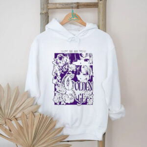 Anime Manga Style “Golden Age” Purple Graphic Aesthetic Streetwear Tee