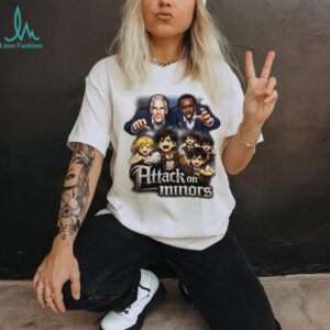 Attack on Minors Satirical Anime Parody T Shirt