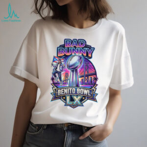 Bad Bunny Benito Bowl LX 2026 Championship Trophy T shirt