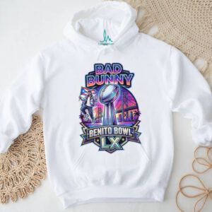 Bad Bunny Benito Bowl LX 2026 Championship Trophy T shirt