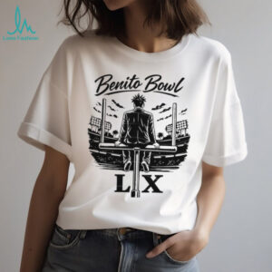 Bad Bunny Benito Bowl LX Stadium Goal Post View T shirt