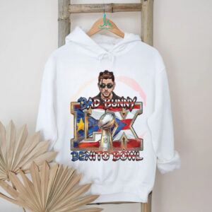 Bad Bunny Benito Bowl LX Super Bowl Puerto Rico Flag Graphic T Shirt