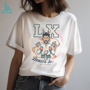 Bad Bunny LX Super Bowl Halftime Show Artist Illustration T shirt