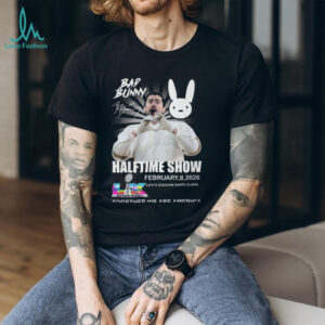 Bad Bunny Super Bowl LX Halftime Show 2026 Commemorative T Shirt