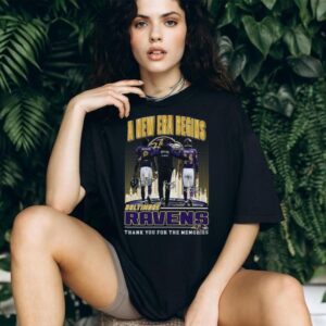 Baltimore Ravens A New Era Begins Jackson Hamilton Memories T Shirt