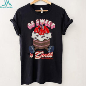 Be Sweet & Gentle Strawberry Cake Character Vintage Wash T Shirt