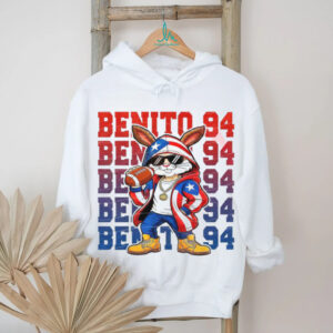 Benito 94 Bad Bunny Rabbit Puerto Rico Flag Outfit T shirt