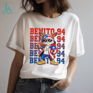 Benito 94 Bad Bunny Rabbit Puerto Rico Flag Outfit T shirt