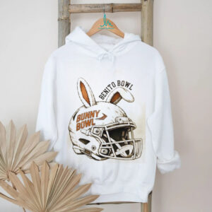 Benito Bowl Bunny Ear Football Helmet Graphic T Shirt