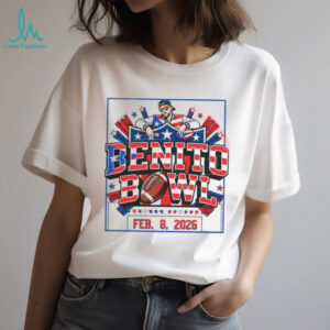 Benito Bowl Feb 8 2026 Puerto Rico Flag Stars Football T shirt